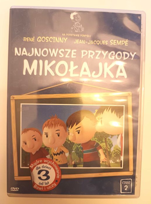 DVD Najnowsze przygody Mikołajka 2, polska wersja