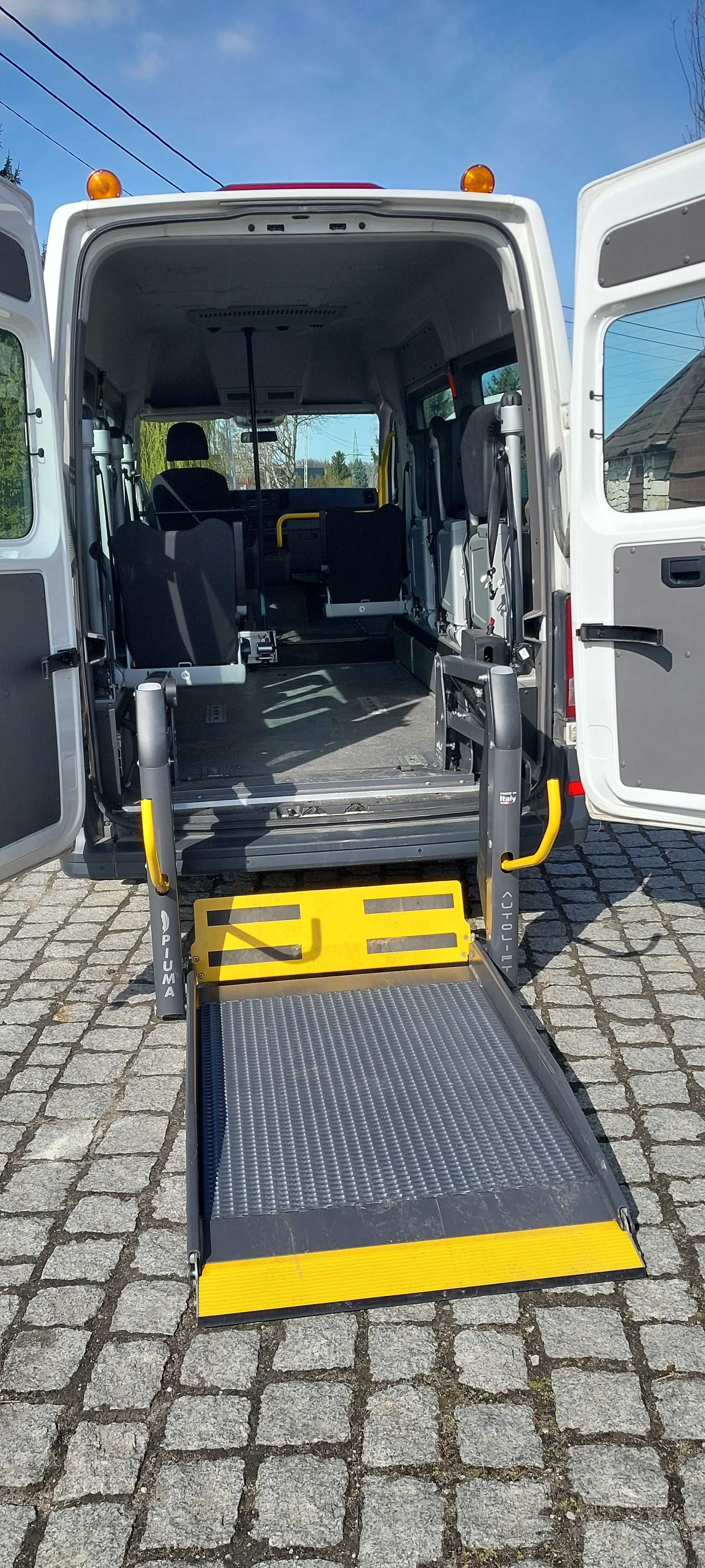 Volkswagen Crafter Przystosowany do Przewozu Osób Niepełnosprawnych