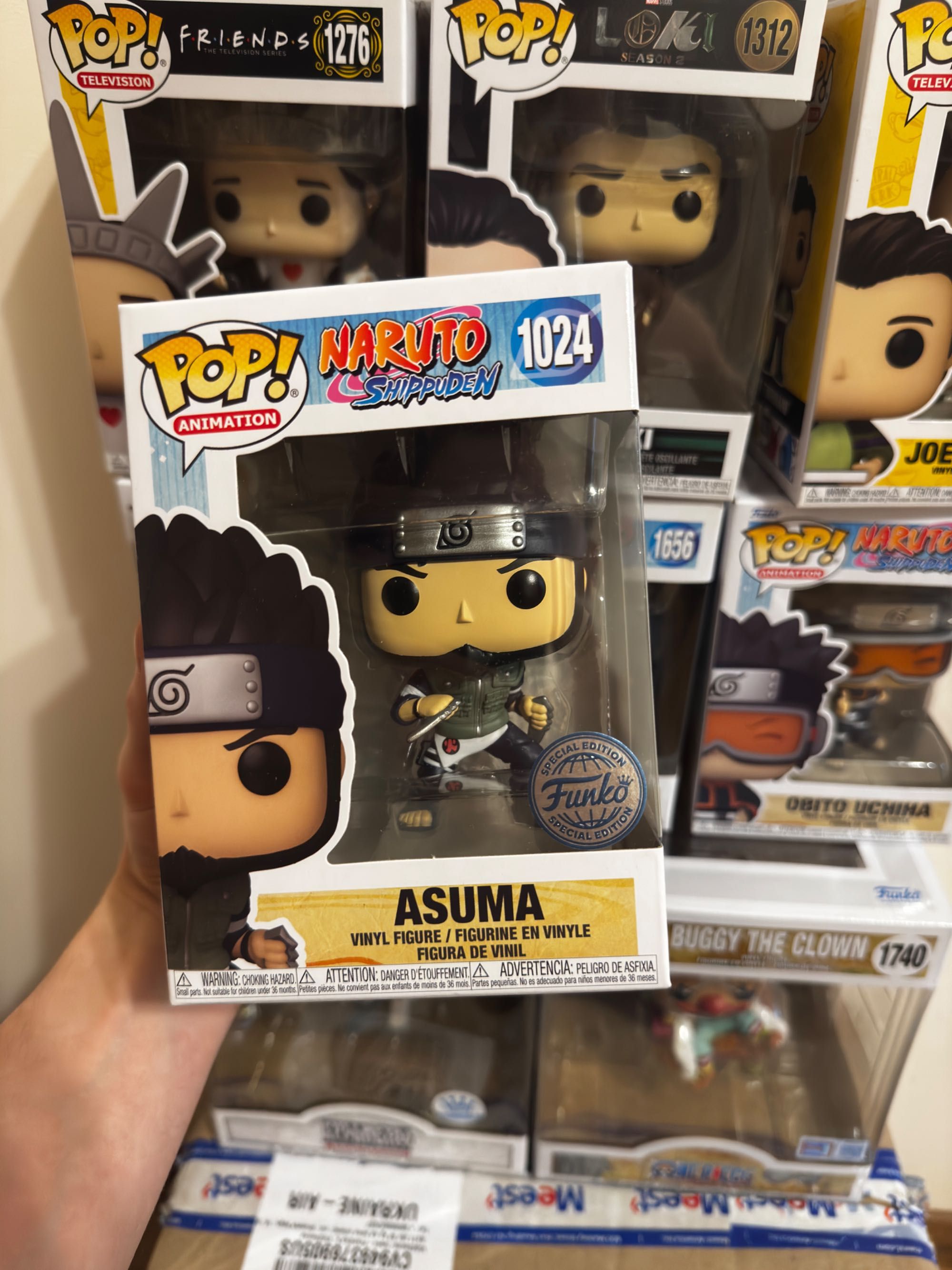 Фігурки Funko Pop Marvel Loki, Friends, Naruto, Fullmetal Alchemist