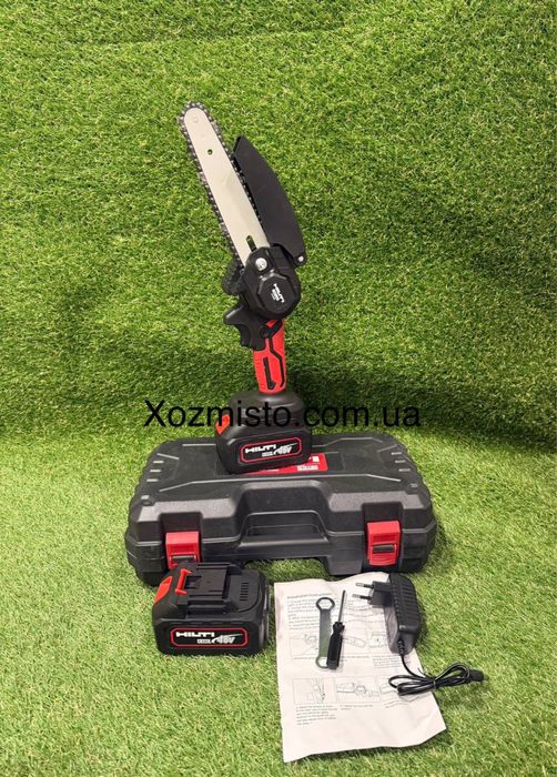 Акумуляторна мініпила HILTI SR 6-2-48 (2 АКБ, 48 V, 6 AH) АКБ гілкоріз