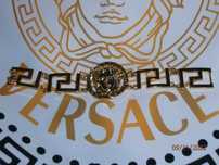 Bransoletka VERSACE Piękne duże LOGO Meduza - czytaj opis