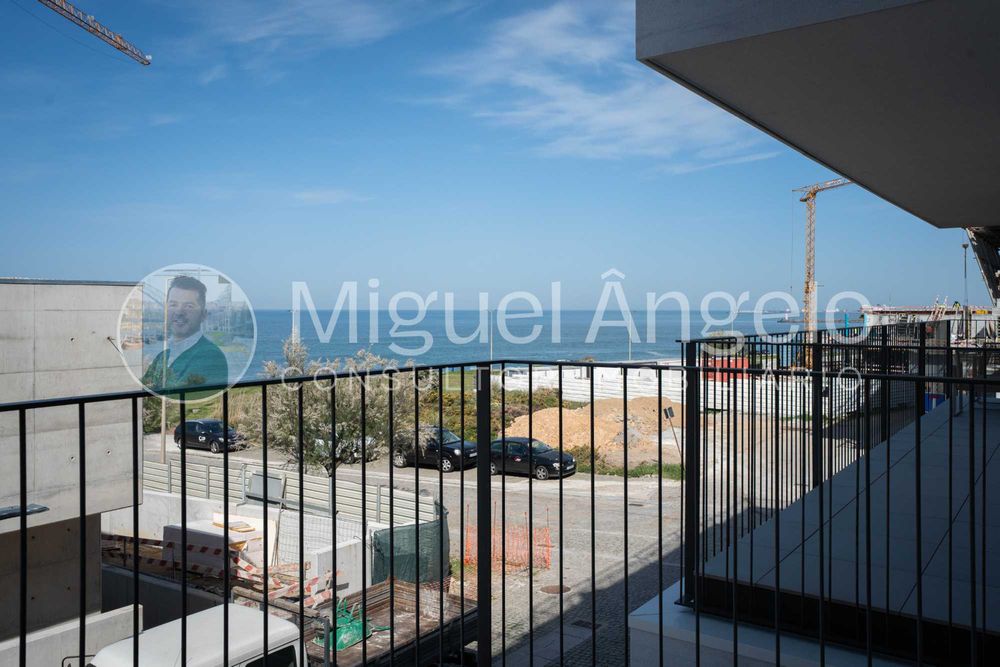 Apartamento Novo T3 com vistas deslumbrantes para a praia-Canidelo
