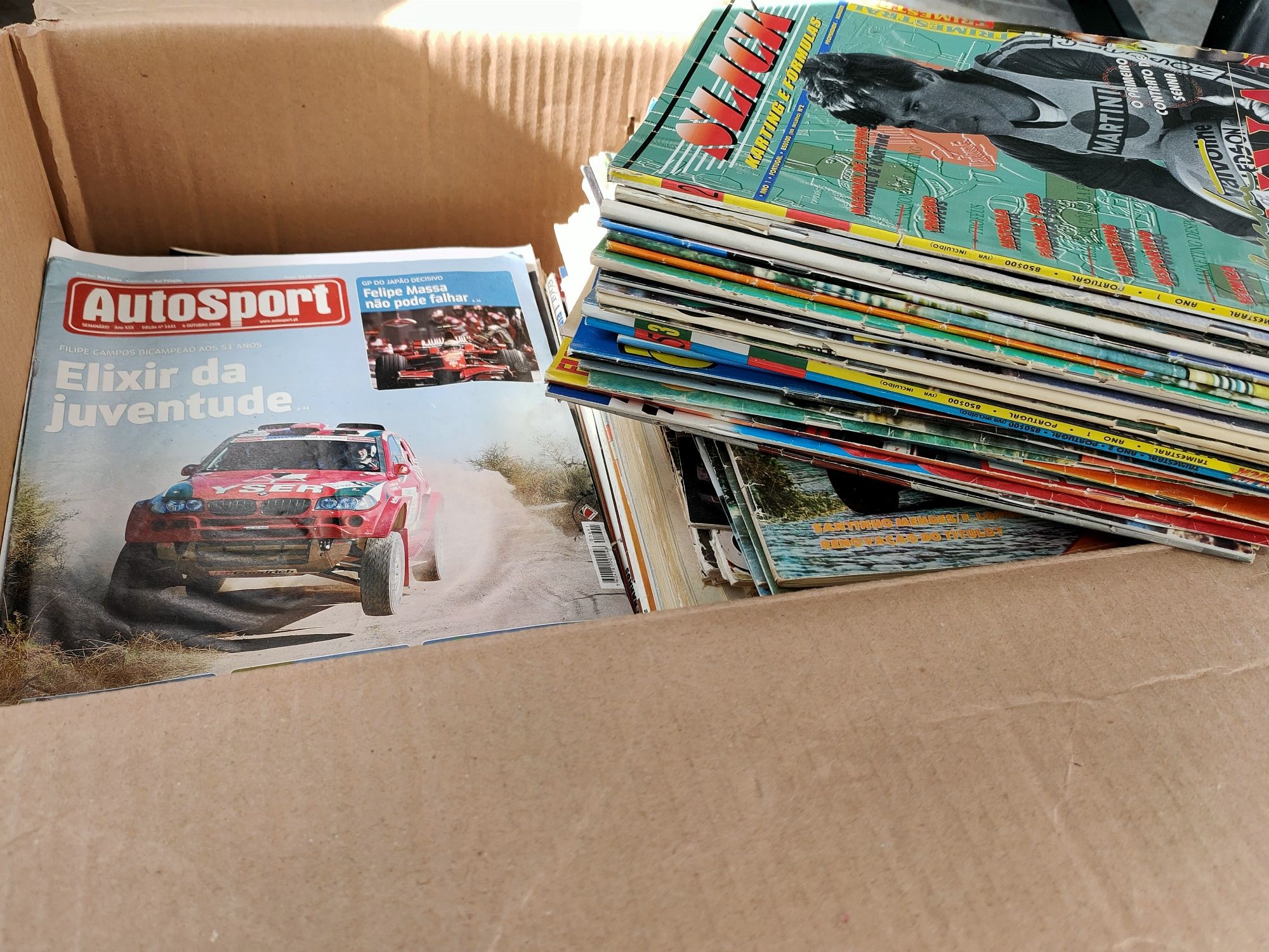 Várias revistas de automobilismo anos 60/70/89/00