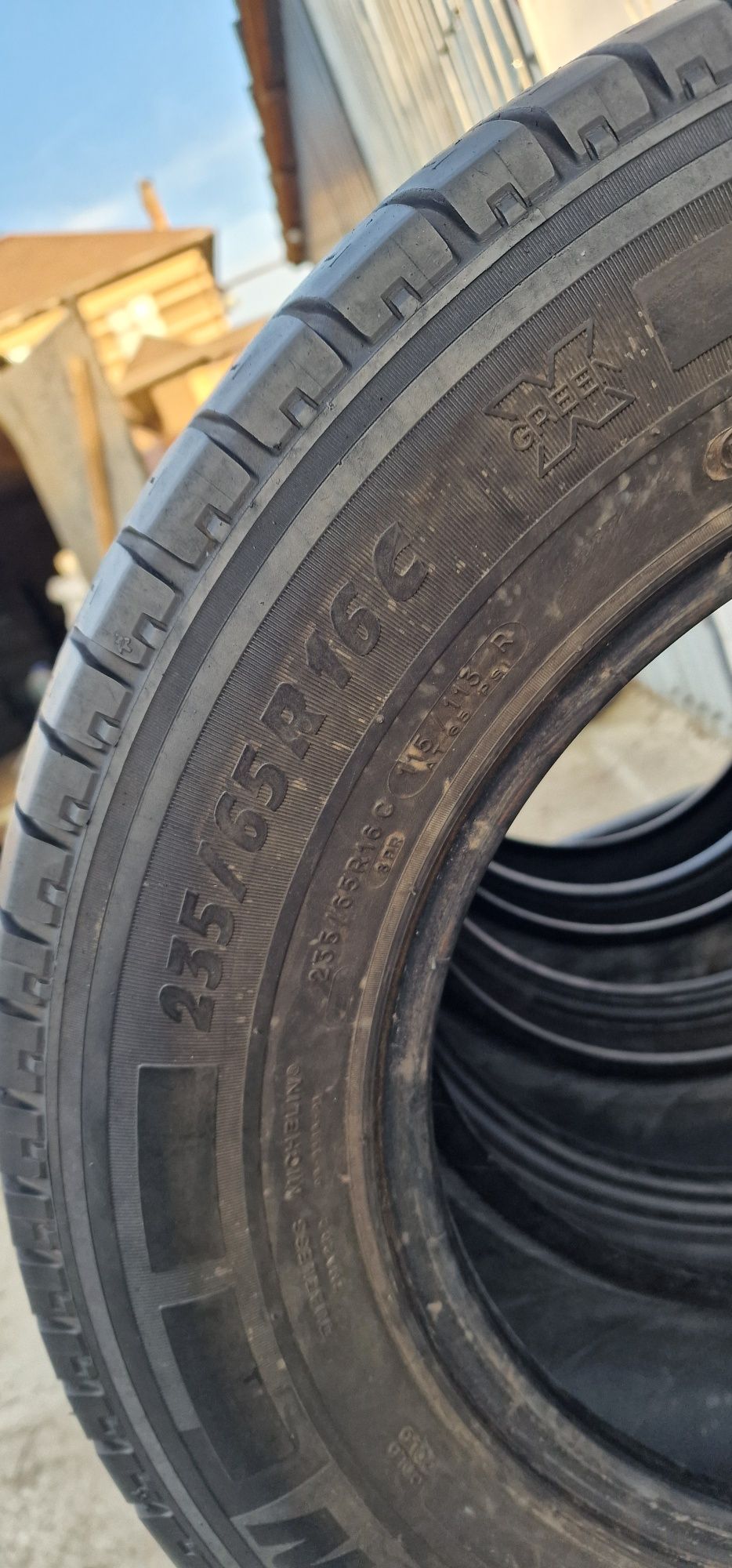 Літо 235/65/R16C 4шт 7.5 мм Michelin Agilis Колеса Резина Шини Склад