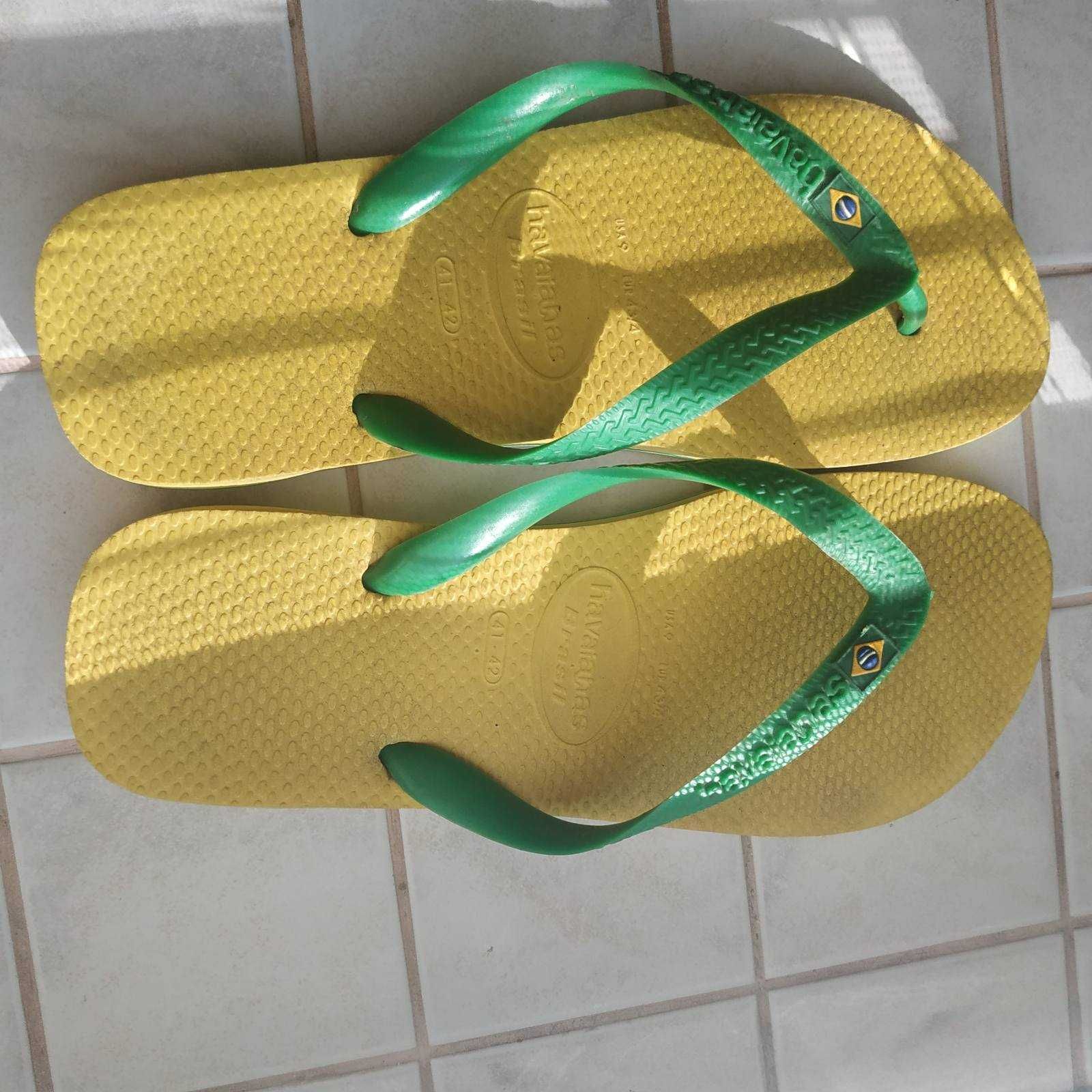 *Вьетнамки Havaianas BRASIL LOGO мужские (женские) 41/42 размер