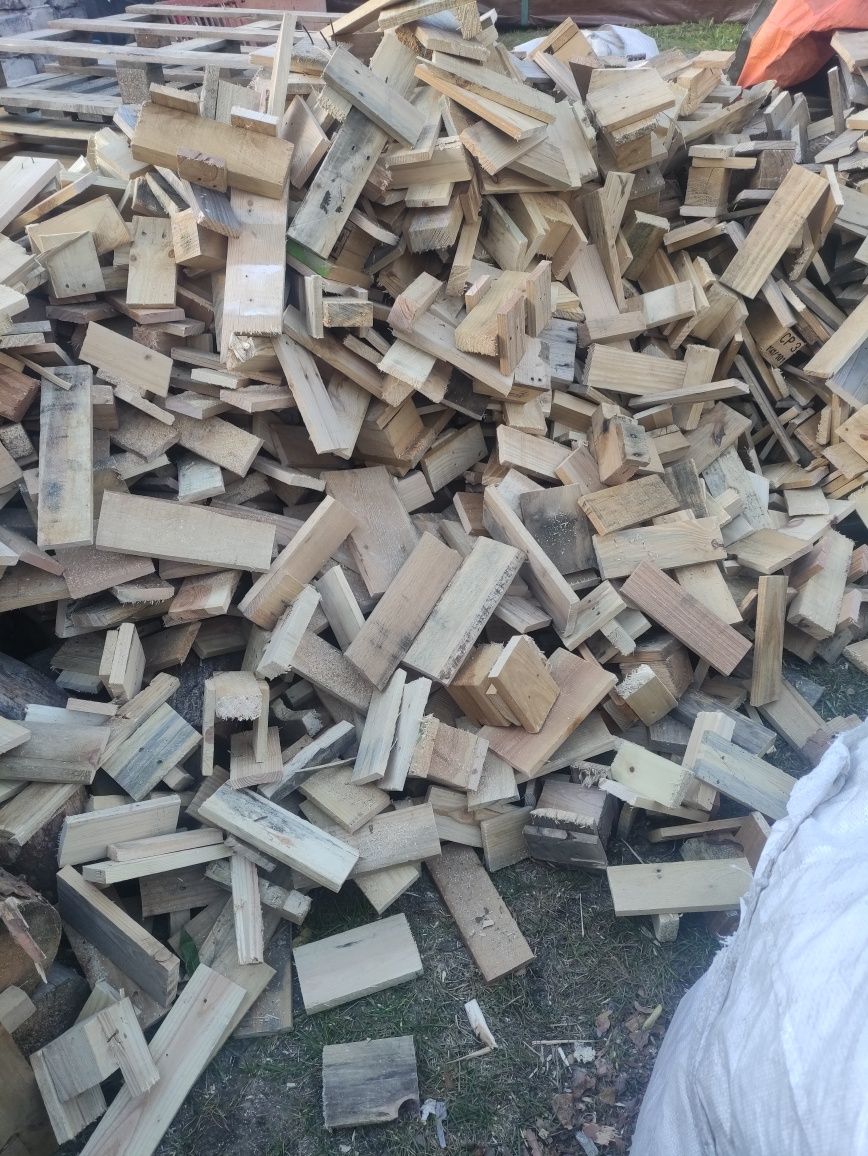 Drewno rozpałkowe opałowe suche pocięte możliwy dowóz