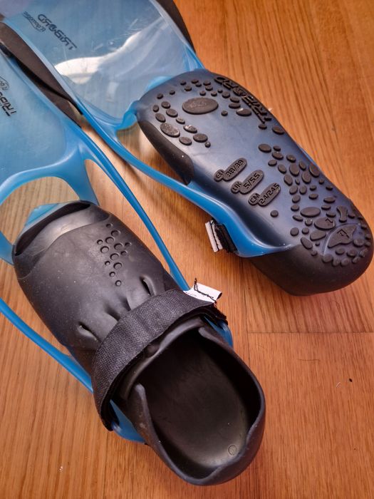 Barbatanas de Snorkeling Tribord azuis - n.39/40