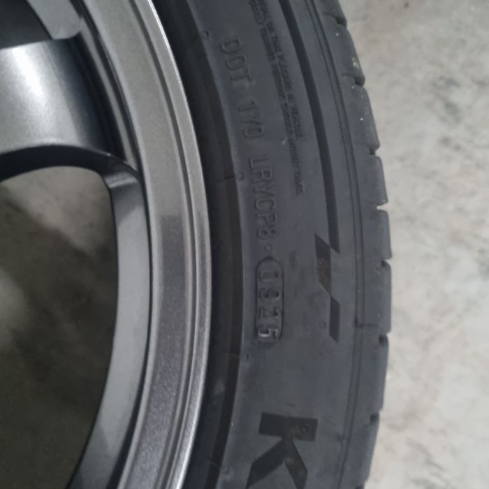 Conjunto Jantes Japan Racing JR3 17' + Pneus 205/45/17 novos