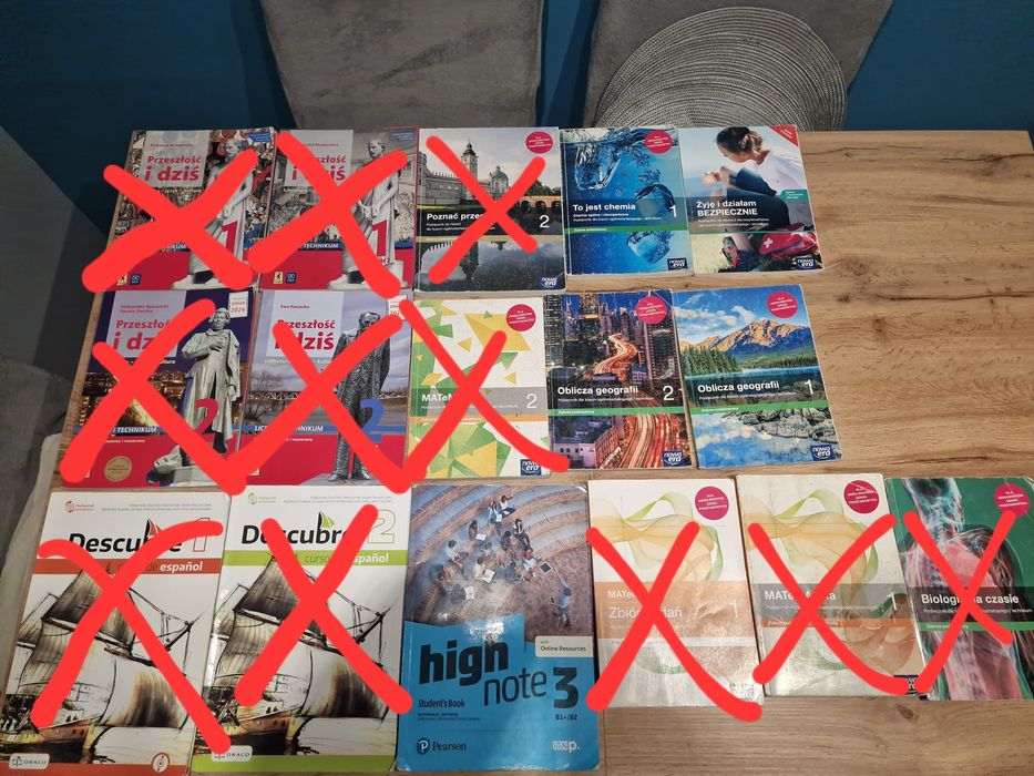 książki do liceum 1 i 2 klasa