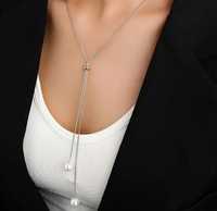 Шнурок - підвіска з імітацією перлин, прикраса для стильних жінок