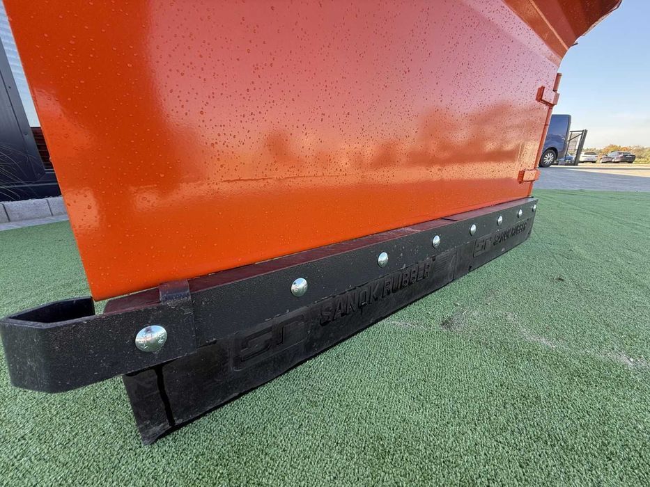 Pług komunalny SKŁADANY do śniegu Metal-Technik spych śnieżny strzałka