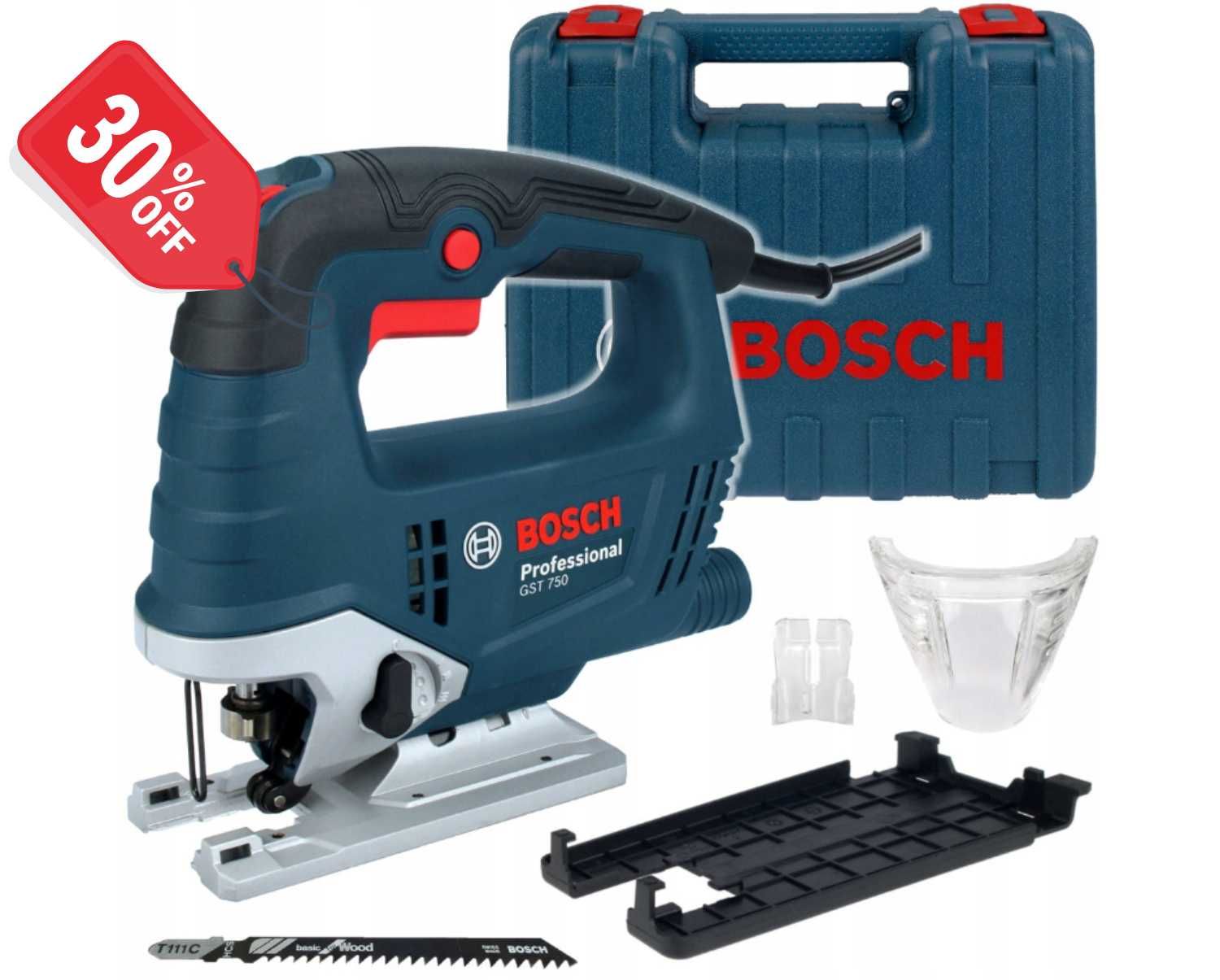 Nowa WYRZYNARKA Wycinarka Bosch GST 750 520W + Walizka (WYPRZEDAŻ 30%)
