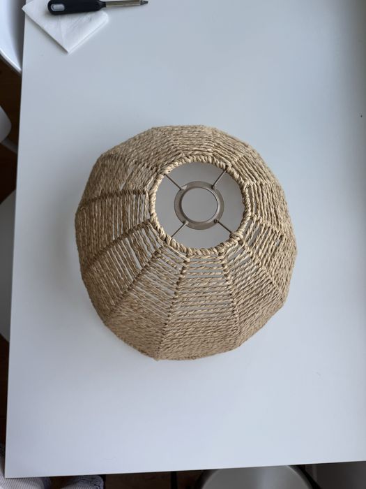 Abajur de rattan Homa