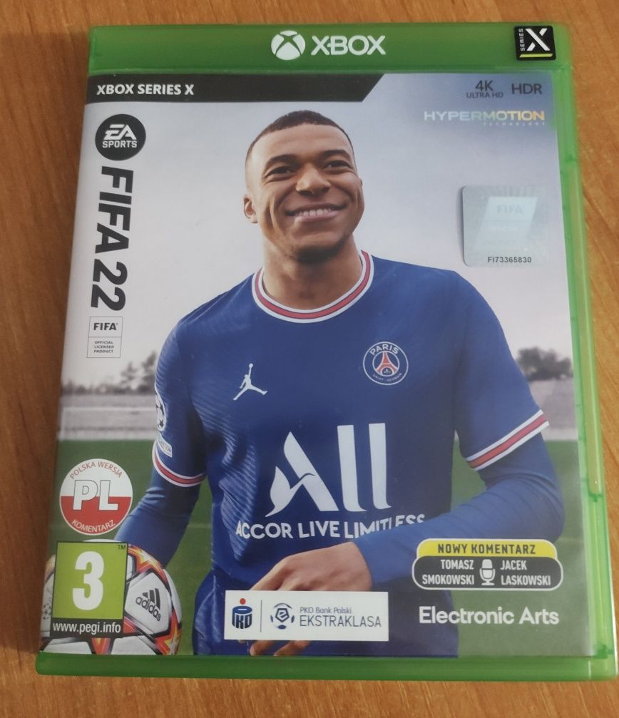 Gra FIFA 22 na konsolę Xbox Series X