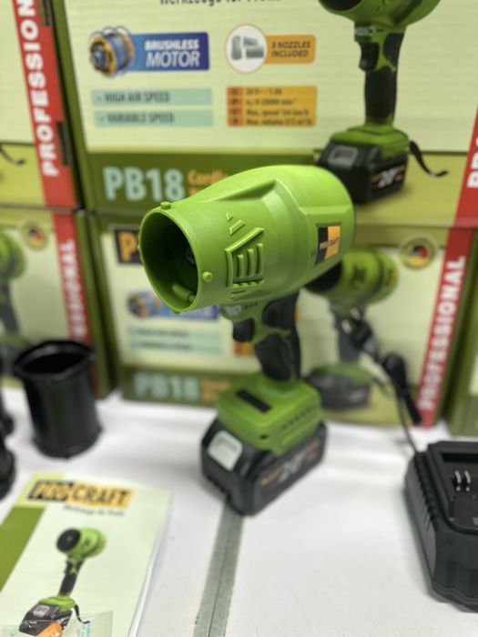 Акумуляторна повітродувка ProCraft PB18