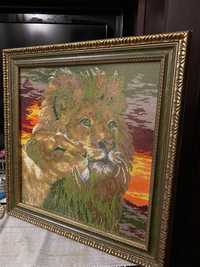 Картина пара львов