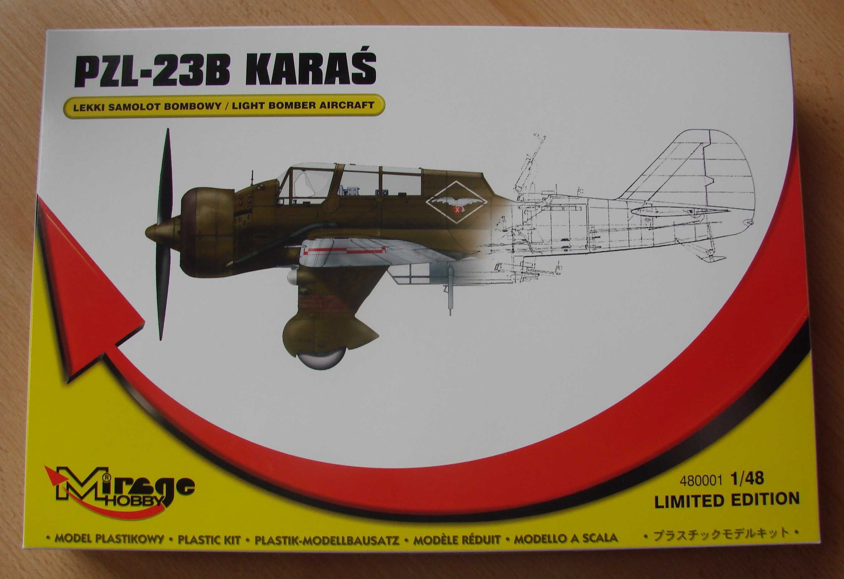 Model samolotu PZL-23 B seria limitowana w skali 1/48