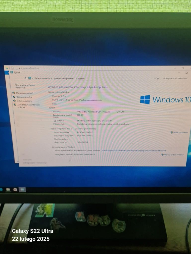 Komputer plus monitor