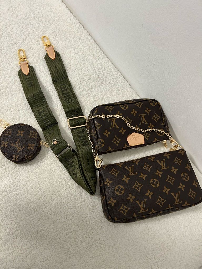 Torebka skórzana Louis Vuitton model Multi Pochette 3w1