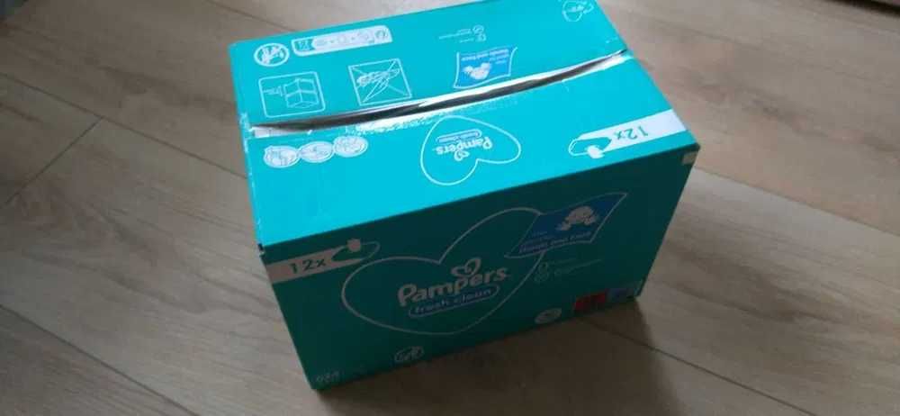 Chusteczki nawilżane Pampers Fresh Clean 12x52