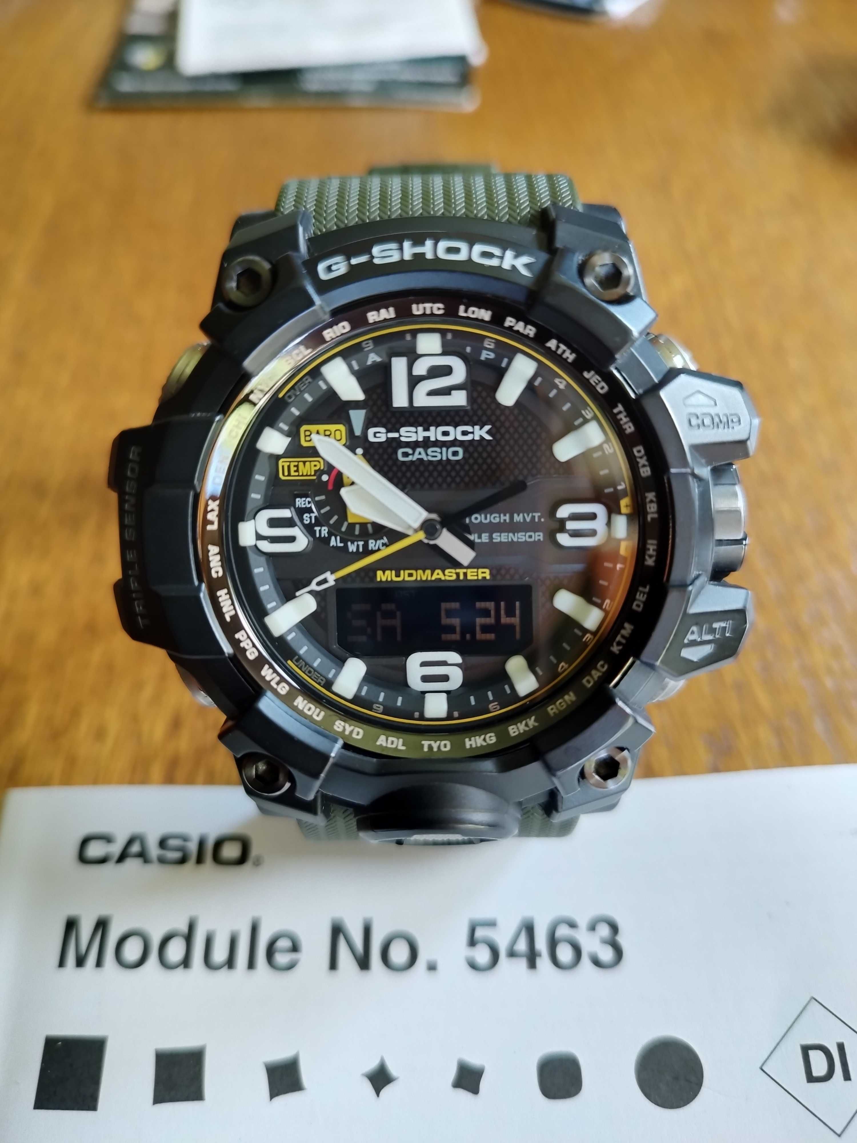 Zegarek G-Shock Mudmaster GWG-1000-1A3 Casio
