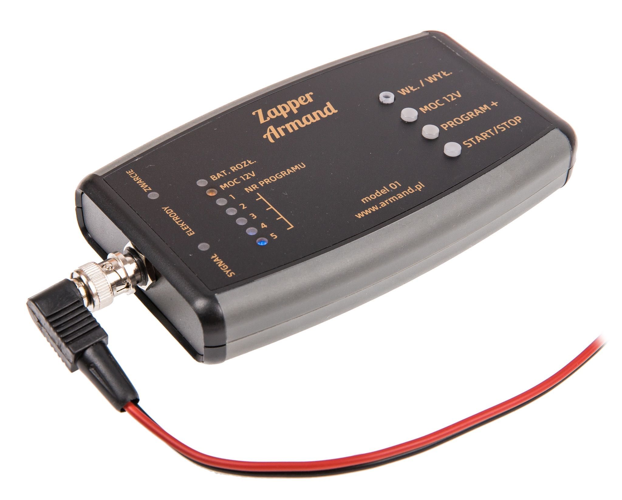 Zapper Armand Hulda Clark 01 (7-30-833 kHz) pasożyty, wirusy, grzyby