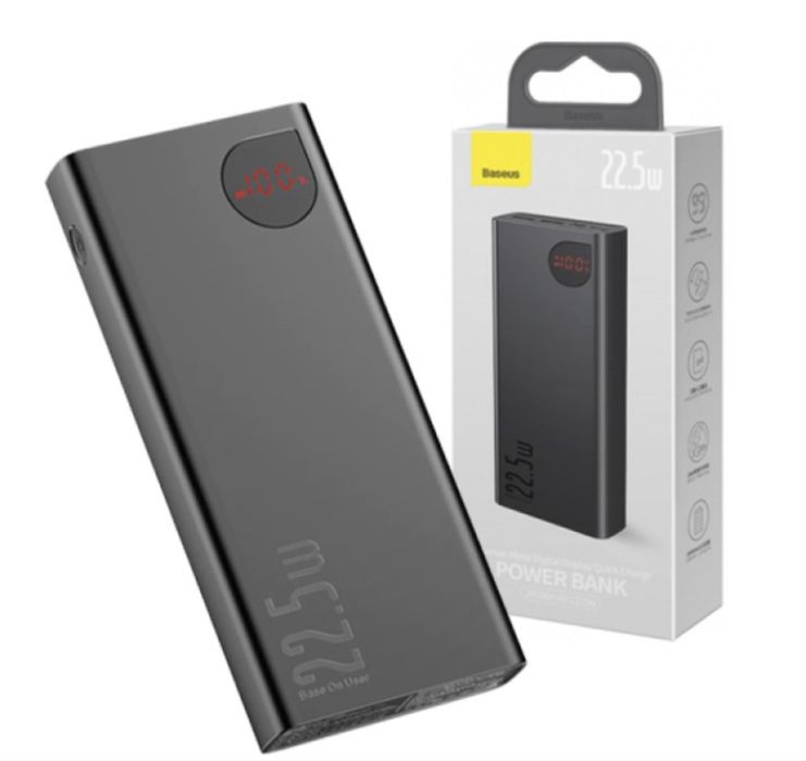 Зовнішній акумулятор, Power bank Baseus Adaman 20000mAh 22.5W