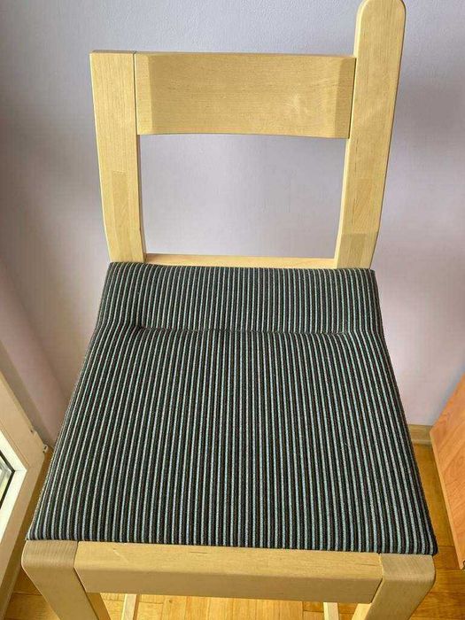 Krzesło barowe, stołek barowy, hoker, NC/Kinnarps