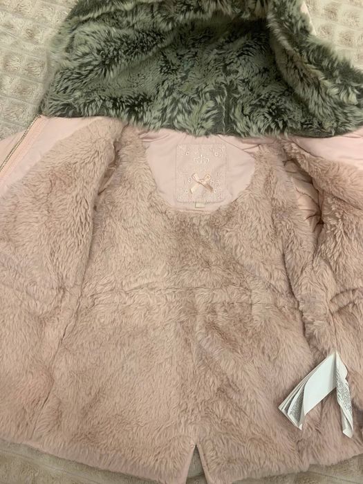 Зимова куртка-парка на дівчинку