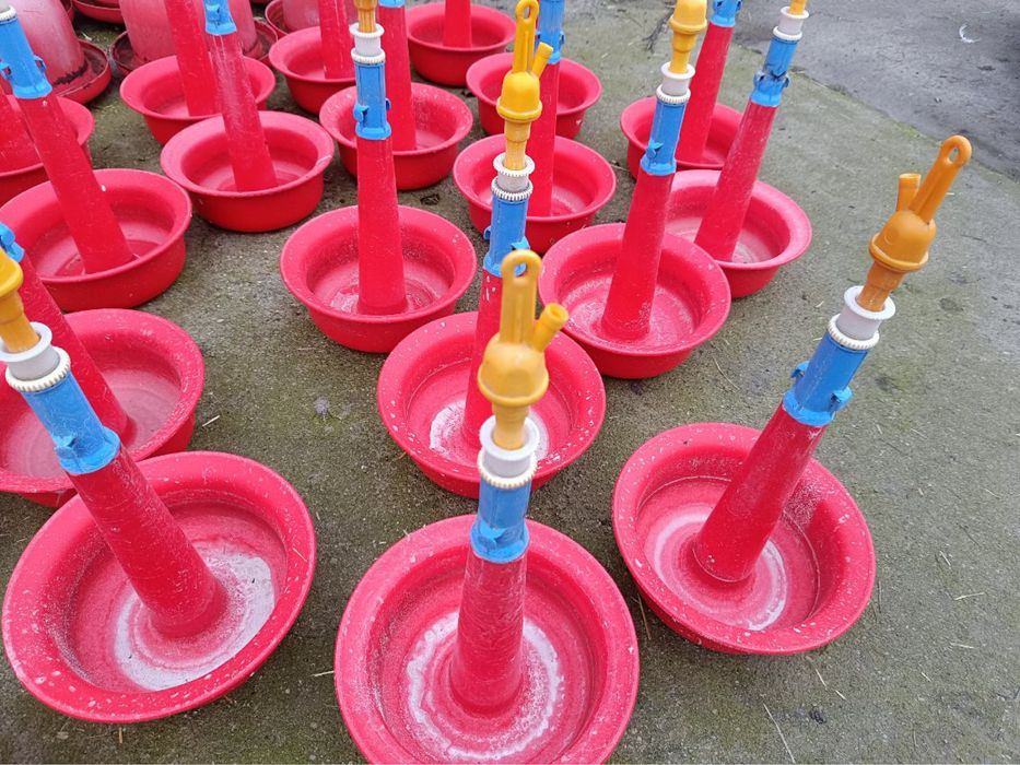 Poidła dzwonowe-drób, bezbalastowe