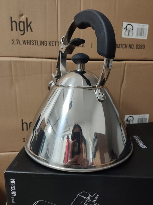 Nowy czajnik z gwizdkiem,2L,trójkąt, lepsza stal 304, gaz, indukcja