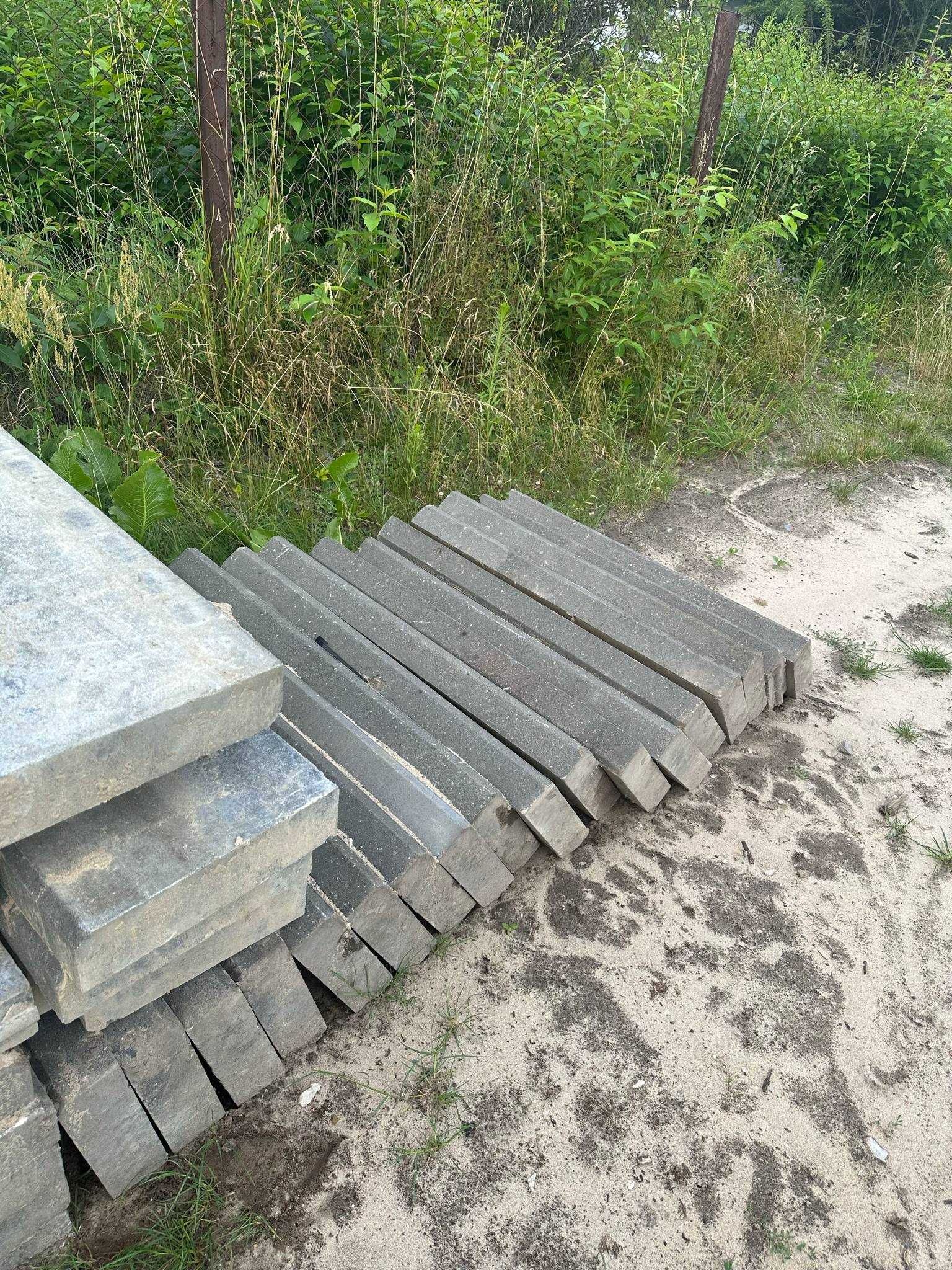 Kostka brukowa , płyta ażurowa, obrzeża z rozbiórki