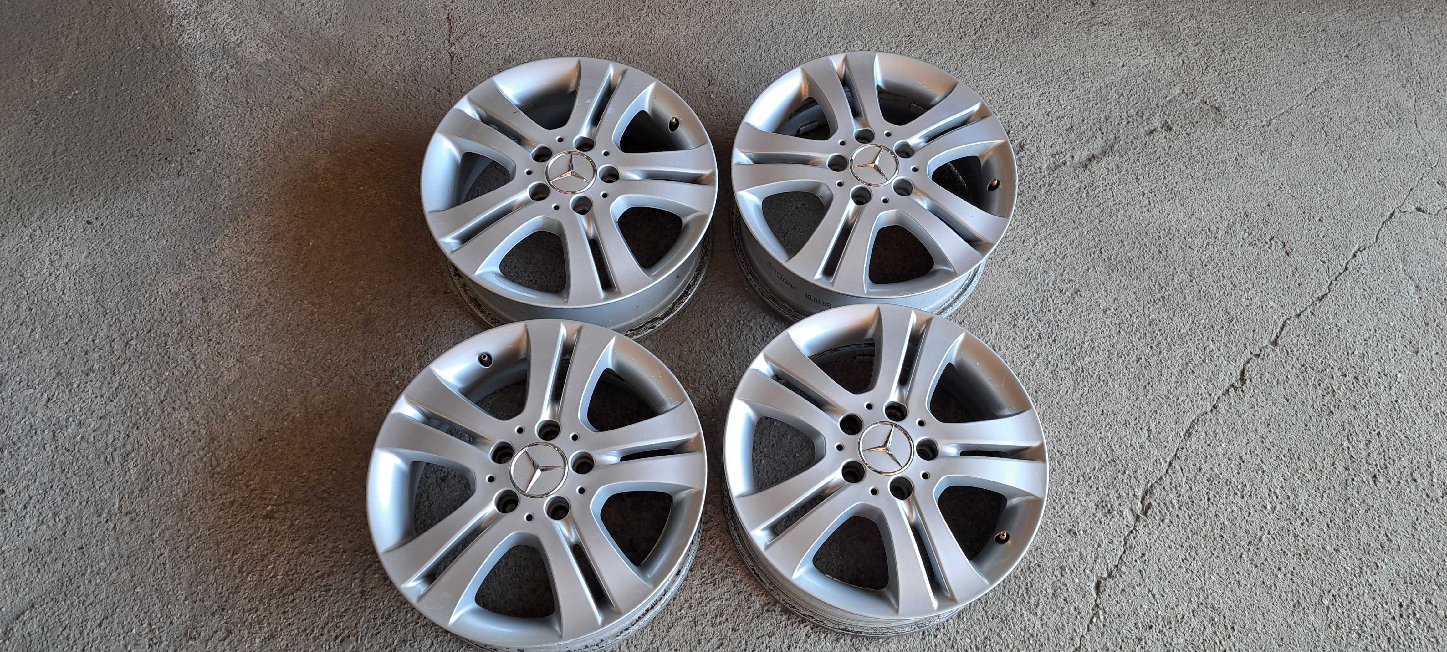 Felgi aluminiowe 6Jx16 et46 5x112 Mercedes A B Klasa A169