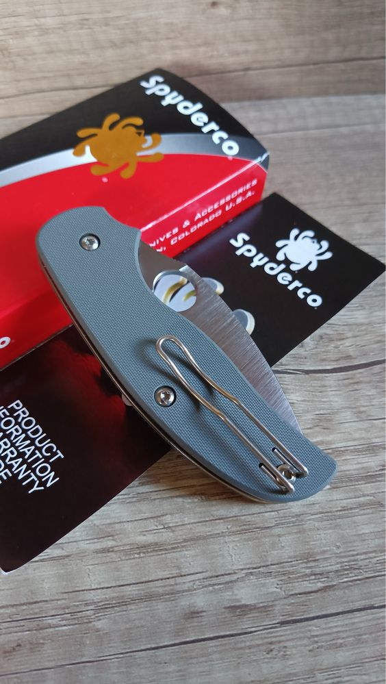 Spyderco Sage 1 Maxamet складний ніж. Оригінал!