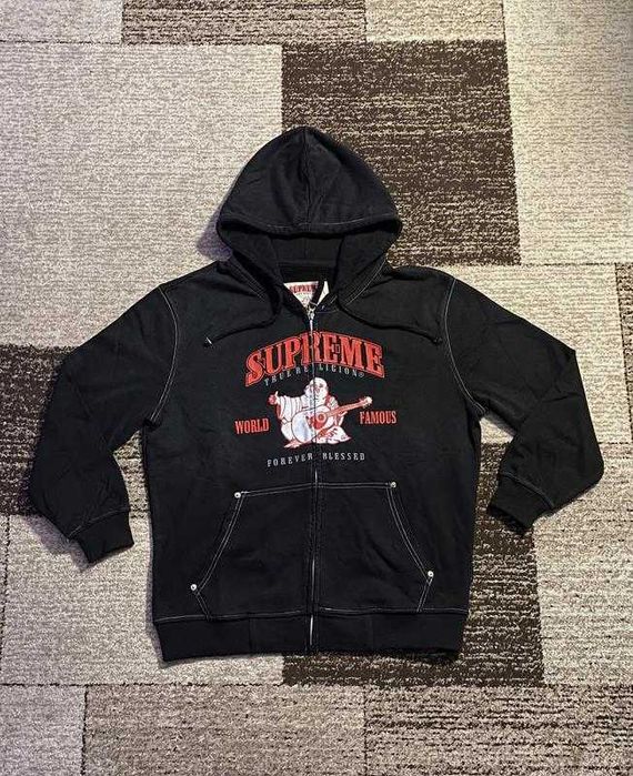 Зіп худі supreme x true religion(читайте опис)