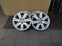ORYGINALE FELGI ALUFELGI KOŁA 7.5J x 17 H2 ET45 AUDI A4 B8 A5 8T Q5 8R S-LINE 8K0601025B WYSYŁKA !!!!