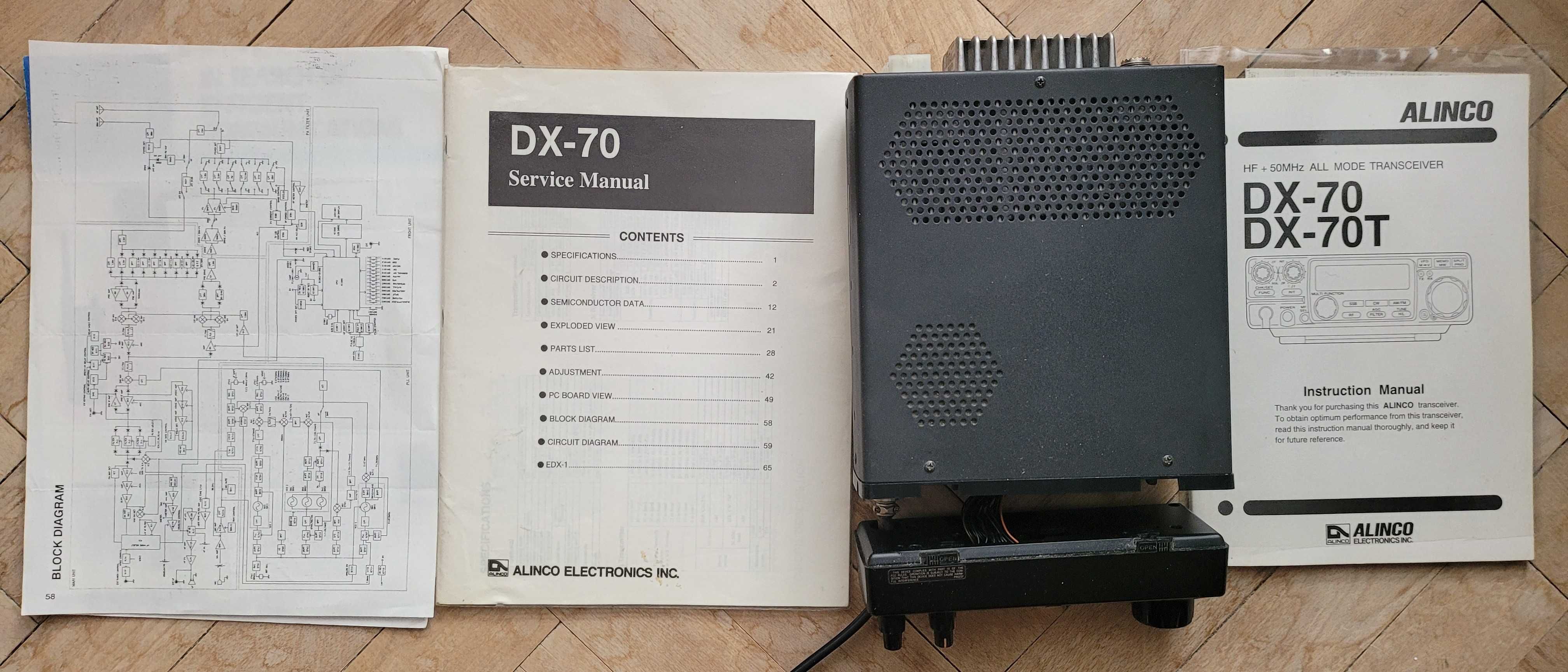 ALINCO DX-70 transceiver HF