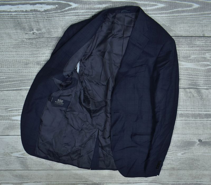 Boggi Made In Italy Wełniana Marynarka Męska 50