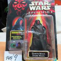 (145/9) Figura antiga 2001 de Darth Maul da Star Wars  da Hasbro