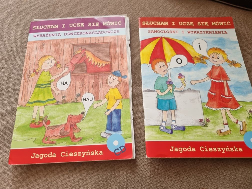 Słucham i uczę się mówić zestaw 2 książek