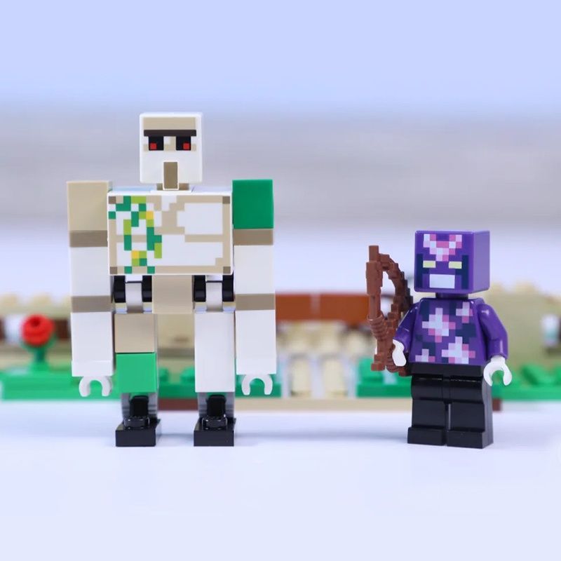 Klocki Minecraft - Forteca Żelaznego Golema.