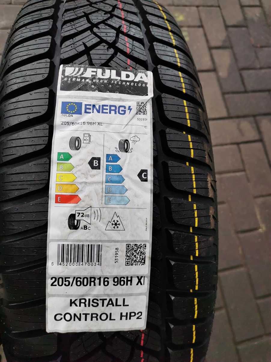 5x112 Koła Zimowe R16 Touran Caddy Passat ET48 205/60 FULDA 8mm 2022r