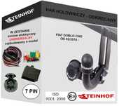 Hak Holowniczy  + MODUŁ 7PIN do Fiat Doblo II CNG od 2010