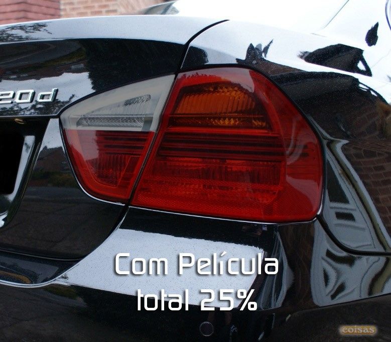 Películas e PPF Escurecimento e proteção Faróis