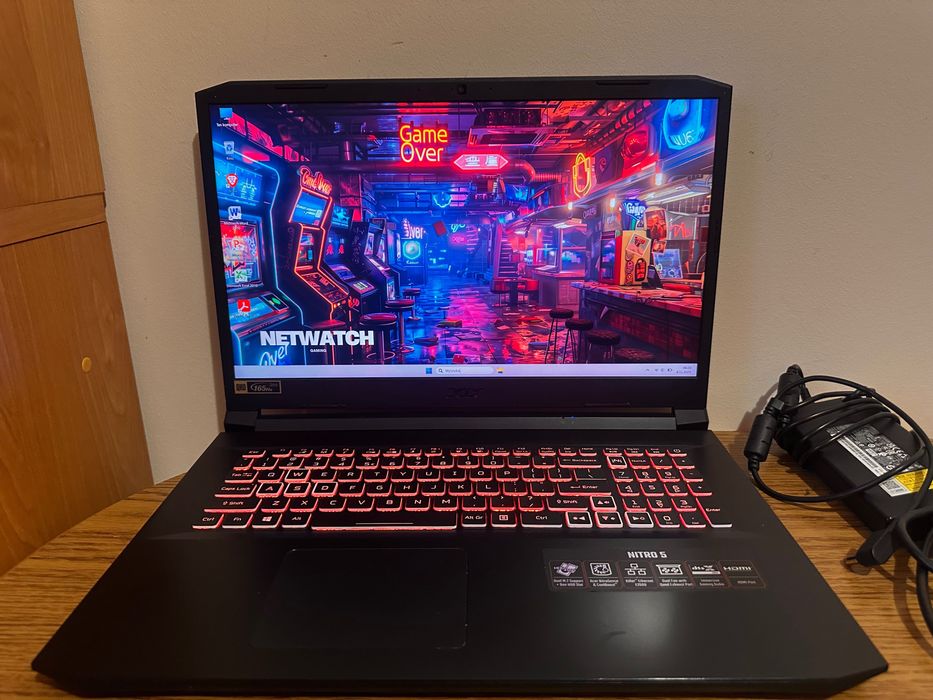 Gamingowy Laptop ACER Nitro 5 17.3" 16GB RAM 1TB SSD GeForce RTX3070