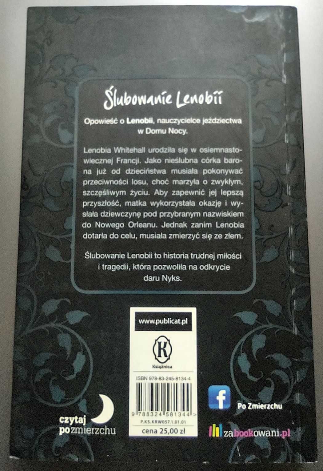 Ślubowanie Lenobii  P.C. Cast + Kristin Cast