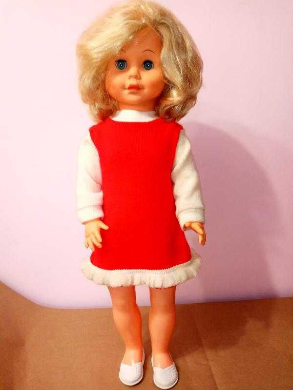 Нова лялька кукла 60см сеточка плачет ГДР
