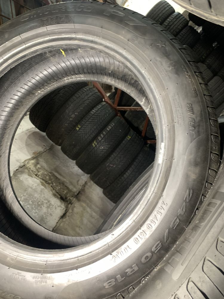 ШИНИ б/у літо 245/50 18 Pirelli scorpion Verde RSC