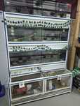 Vendo movel com 4 terrarios e com 2 gaiolas por baixo para animais