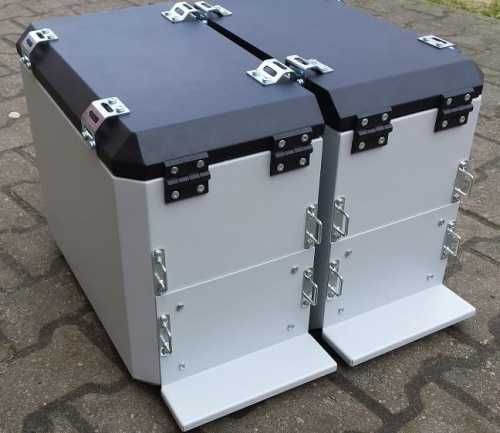 kufry aluminiowe boczne, centralny - honda/suzuki/yamaha/bmw/ktm